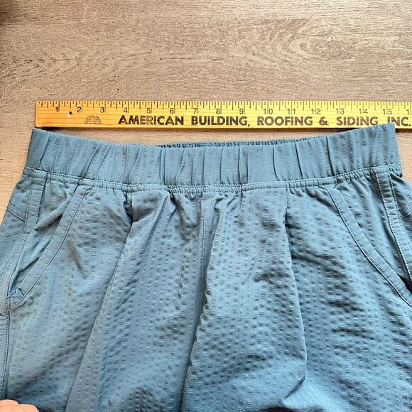 Title Nine Slaycation 2.0 Pants Textured Teal Large - Picture 9 of 14